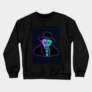 Johnny Depp neon art Crewneck Sweatshirt